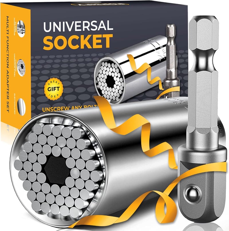 POPSIFY Stocking Stuffers for Adults Men, Gifts for Universal Socket Tools White Elephant Gifts Dad Gifts, Christmas Gifts for Who Have Everything Dad Boyfriend Husband Tools for Cool Gadgets - Image 1